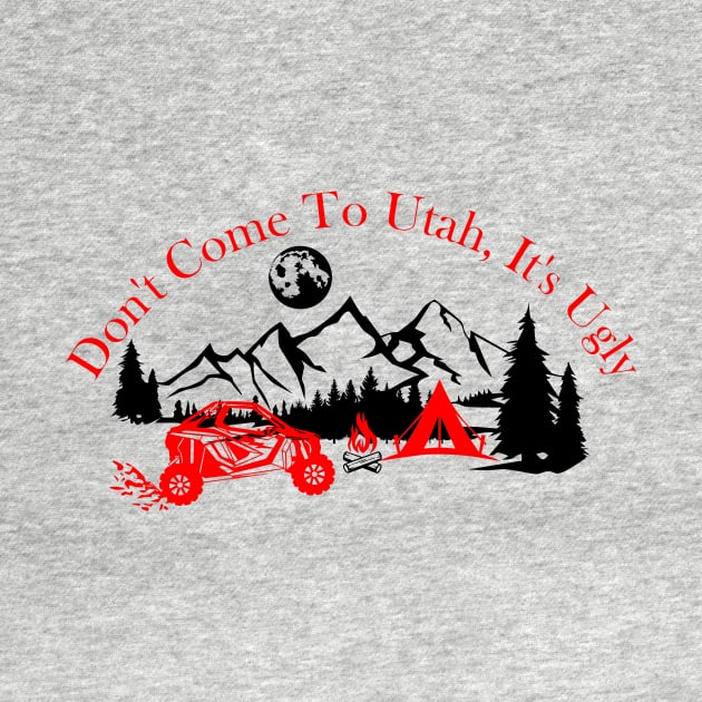 Utah Tshirt by VikingHeart Designs